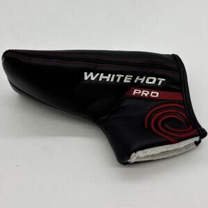 Odyssey White Hot Pro Putter Headcover Golf Club Sports Equipment Black Golfing